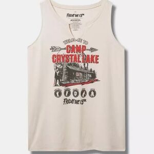 Torrid Friday the 13th Classic Fit Cotton Notch Neck Tank